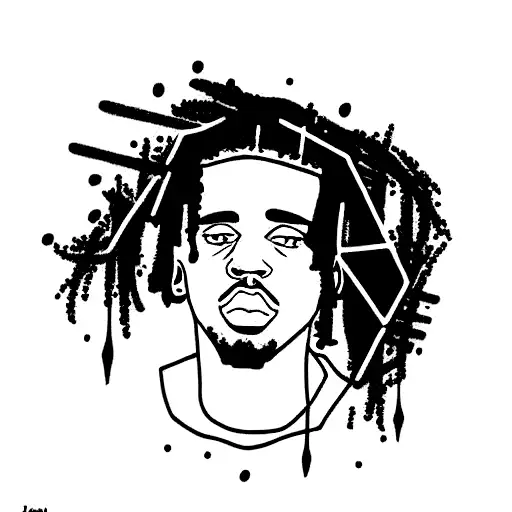 J. Cole inspired tattoo tattoo design idea