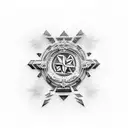 cruz  tattoo design idea