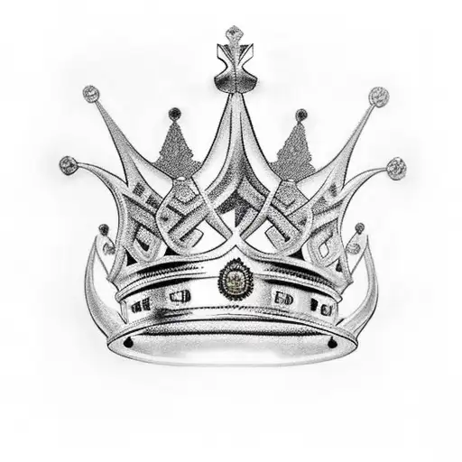 King's Crown tattoo design idea