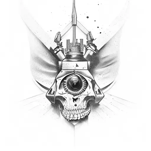 military  tattoo design idea