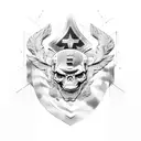 military  tattoo design idea