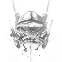 military  tattoo design idea