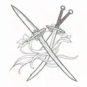 linguistics sword tattoo design tattoo design idea