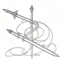 linguistics sword tattoo design tattoo design idea