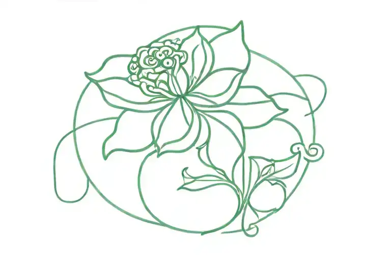 jade tattoo design idea