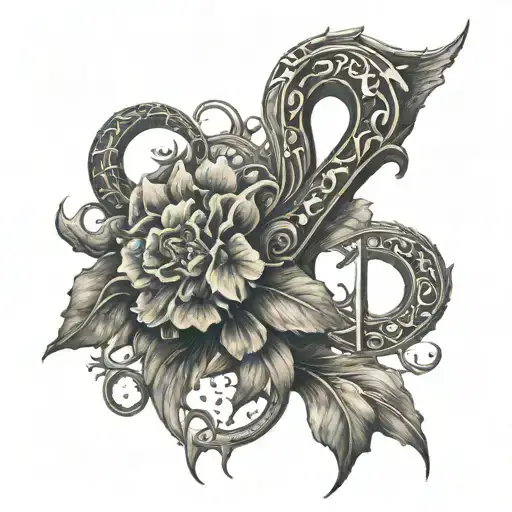 birthdate 28 10 2004 romanian numbers and zodiac sign tattoo design idea