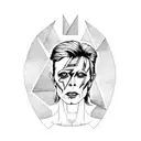 Bowie  tattoo design idea