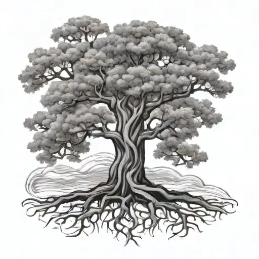 tree of knowledge  tattoo design idea