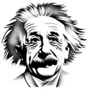 Albert Einstein tattoo design idea