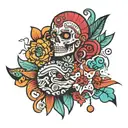 LSD tabs tattoo design idea