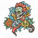 LSD tabs tattoo design idea