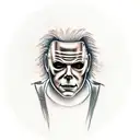 Michael Myers  tattoo design idea