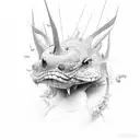 oxygen  tattoo design idea