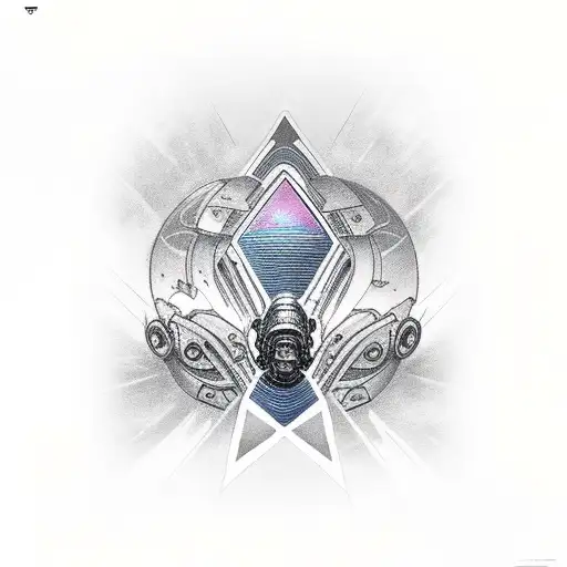 Mass effect Tali tattoo design idea
