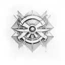 Mass effect legion tattoo design idea