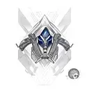 Mass effect garrus tattoo design idea