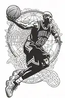 michael jordan tattoo design idea