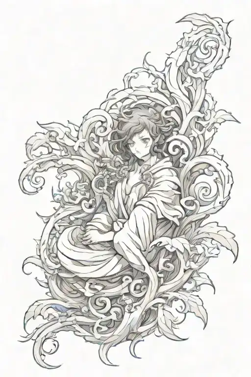 mimir tattoo design idea