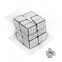 rubik's cube tattoo design idea