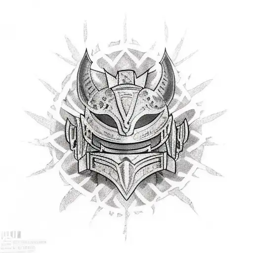 Black Knight tattoo design idea
