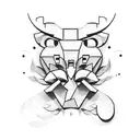 Lego tattoo design idea