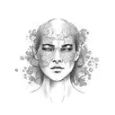 Fuck the Matrix Test tattoo design idea