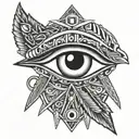 Eye of Horus tattoo design idea