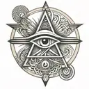 Eye of Horus tattoo design idea