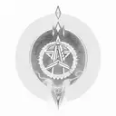 Words: Ad Astra Per Aspera tattoo design idea