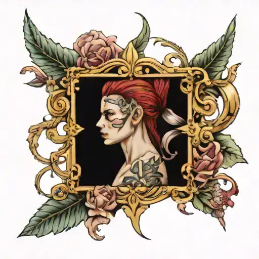 Elden Ring Malenia tattoo design idea