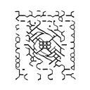 Radins name in binary code tattoo design idea