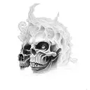 Heaven and Hell Sleve  tattoo design idea