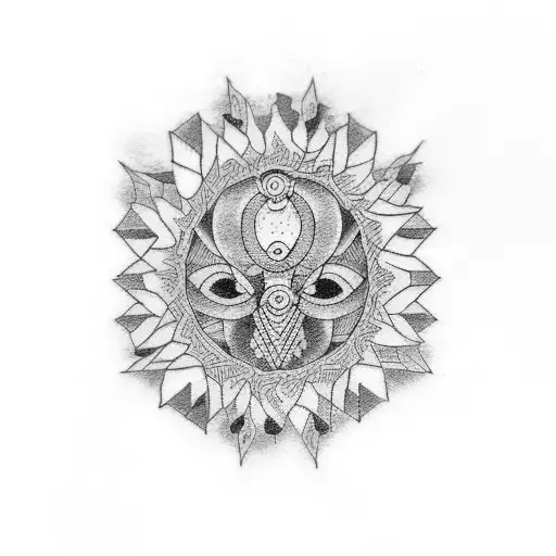 2001 simple small tattoo design idea