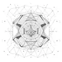 Libra Constellation in Geometric Style: The constellation could be represented with crisp, straight lines and geometric  tattoo design idea