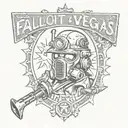 fallout new vegas tattoo design idea