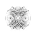 simple infinity loop tattoo design idea
