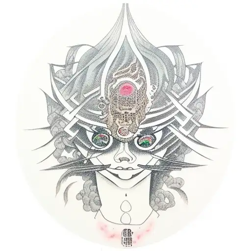 xxxtentacion faro vibes tattoo design idea