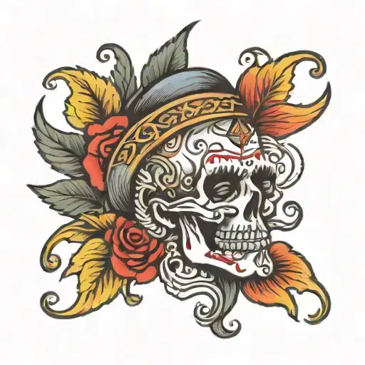 Joe bum tattoo design idea