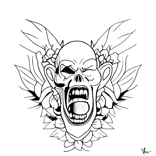 'my biggest enemy is me, pop a 911'  tattoo design idea