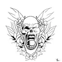 'my biggest enemy is me, pop a 911'  tattoo design idea