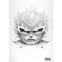 Deku vigilante one for olle tattoo design idea