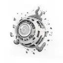 Deku one for olle tattoo design idea