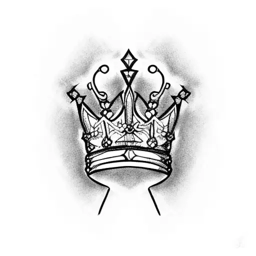 King's Crown tattoo design idea