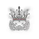 King's Crown tattoo design idea