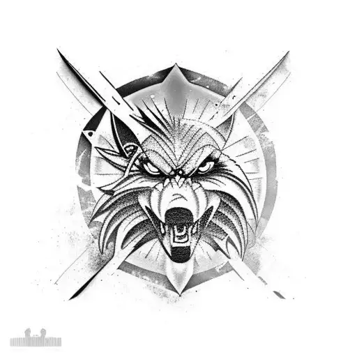 lobo tattoo design idea