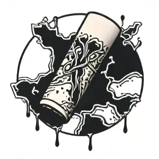 bloody bandaid tattoo design idea