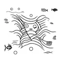 Scubs diving tattoo design idea