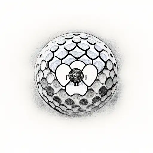 incorporate golf and corona beer into the word happy tattoo design idea