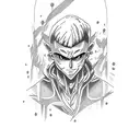  hunter x hunter cards tattoo design idea