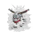 Shinobi tattoo design idea